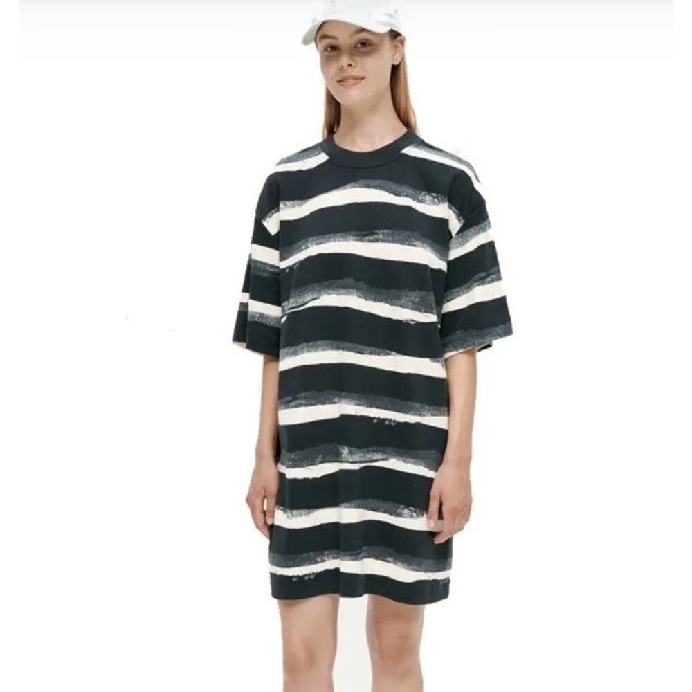 NWT Marimekko Kioski Tubiimix Rastit Pieni Tunic T Shirt Dress Artsy Size XXL